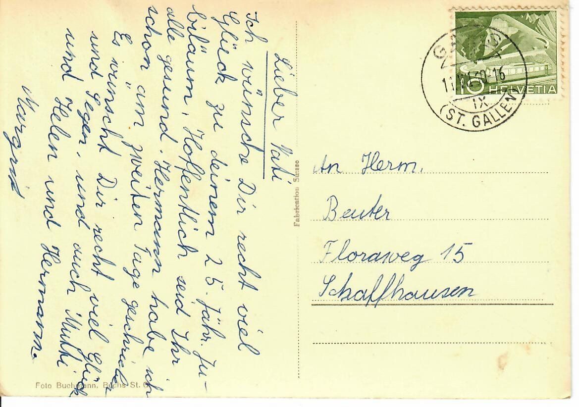 Cartes postales: Kurhaus Eischlitten Gamserberg – D'occasion à Hochdorf par Ziegel-16 1