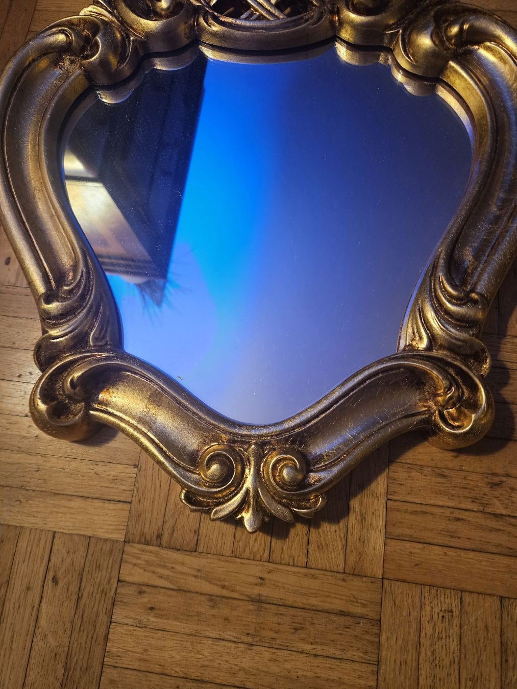 Miroirs: Vintage Golden Spiegel – D'occasion à Rickenbach b. Wil par pookie 2