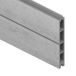 Paraventi: Sichtschutz WPC Grau Set inkl. 2 Pfosten – Nuovo e nell'imballaggio originale da Wiedlisbach venduto da TomwoodAG 1