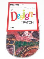 aufbügelbare Patches - Patchs thermocollants 2 pces 100% cot