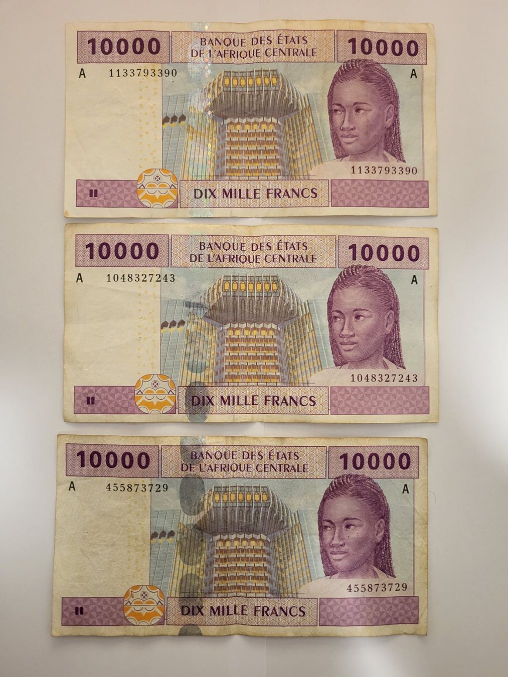 Banknoten: Banknoten aus Afrika – Gebraucht aus Pravidondaz von LVtik