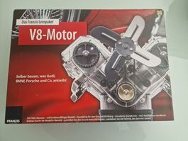Franzis V8 Motor Lernpaket Bausatz mit Soundchip neu