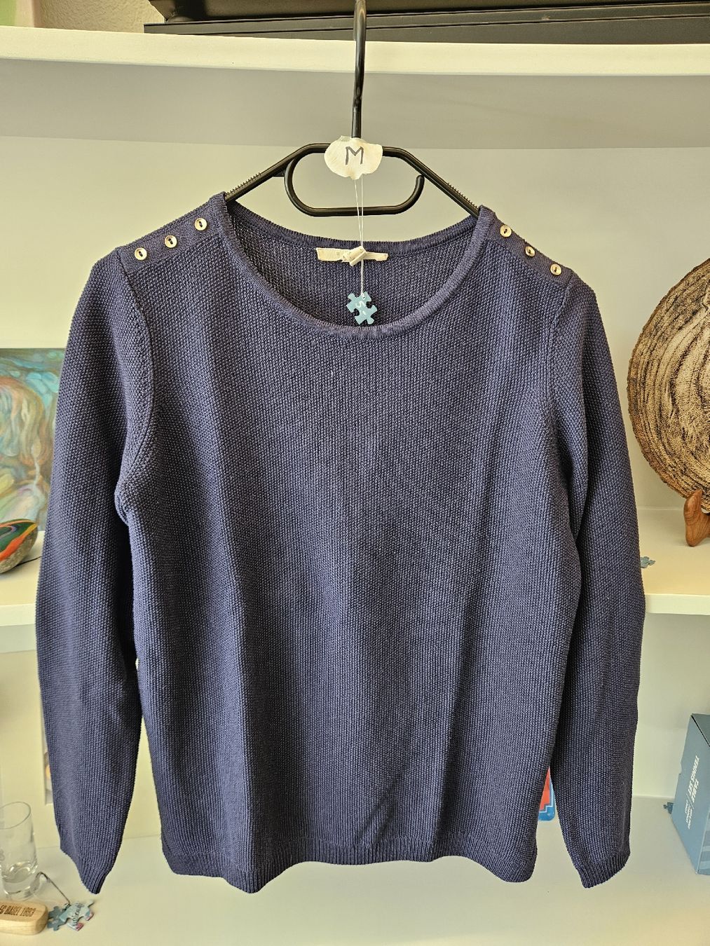 Esprit Pullover & Sweatshirts: Esprit Pullover dunkelblau Grösse M  – Neu (gemäss Beschreibung) aus Anwil von nomolnoi