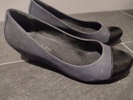 Lauréana Ballerinas blue and black | Gr. 36