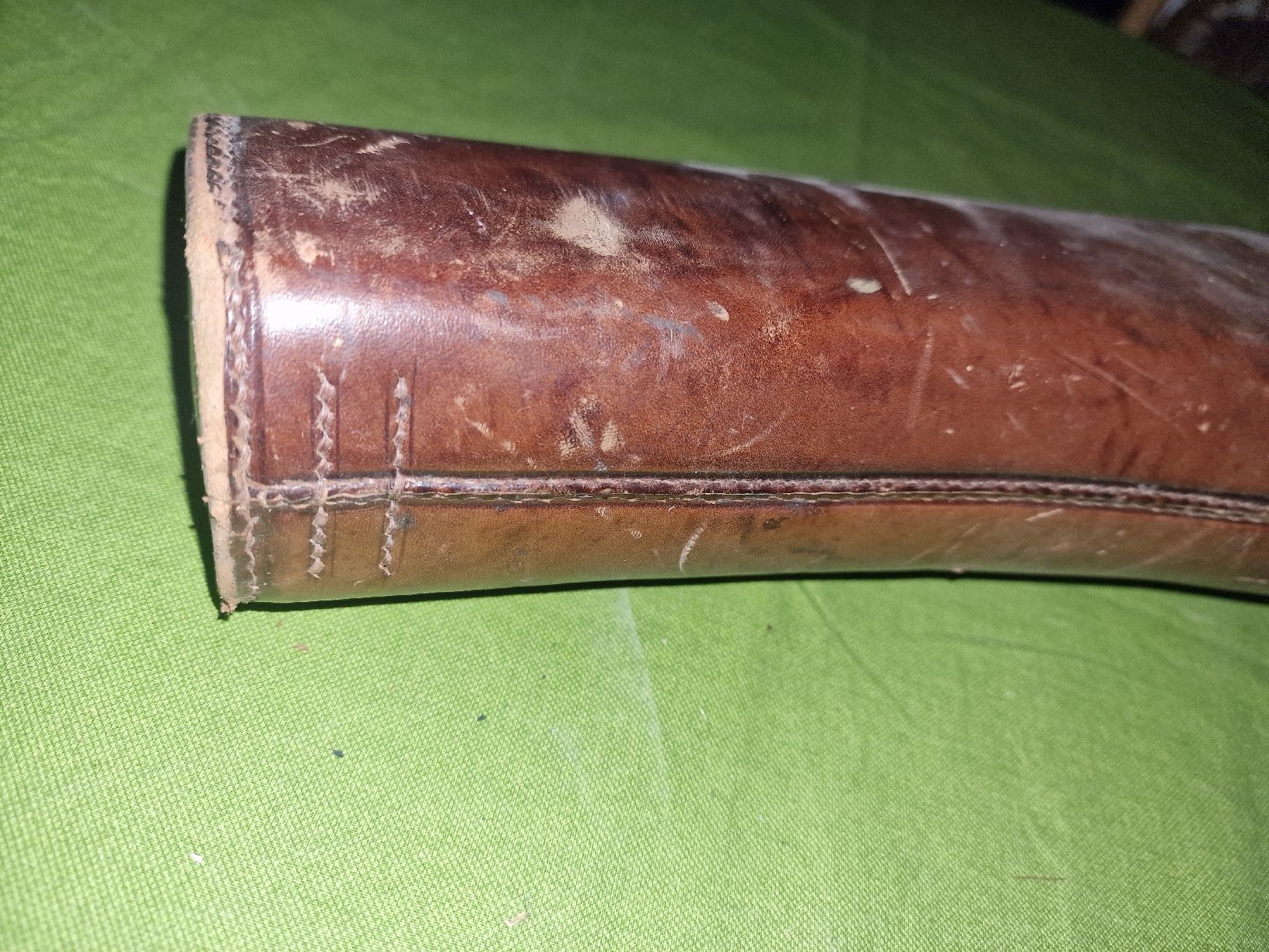Borse: Leder Gewehrfutteral Jagd,  Gewehrtasche Antik – Usato da Uzwil venduto da BrokiFloh 7