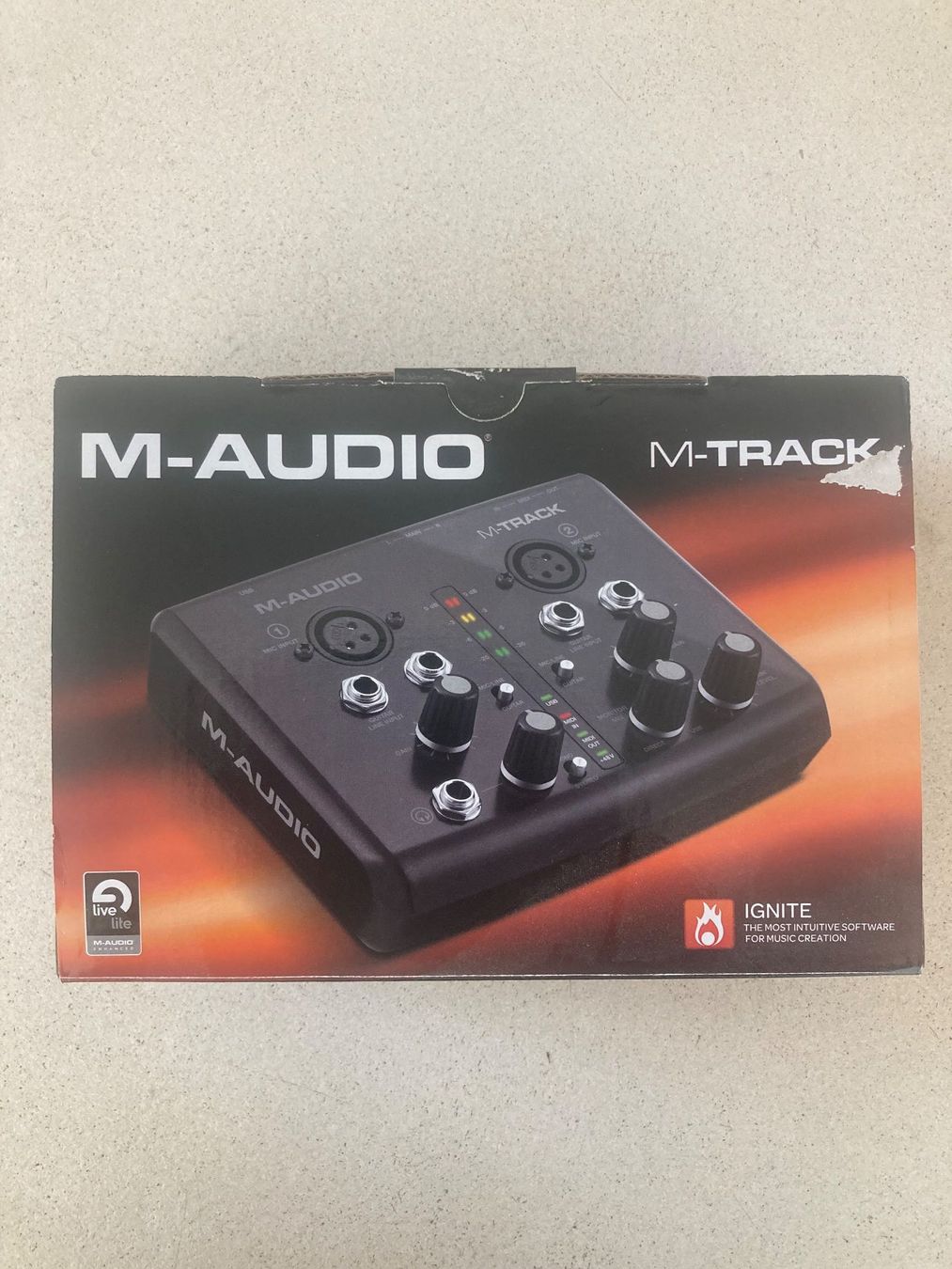 M-Audio Attrezzatura per studi di registrazione: M-AUDIO M-TRACK Interface audio – Usato da Delémont venduto da luigi057