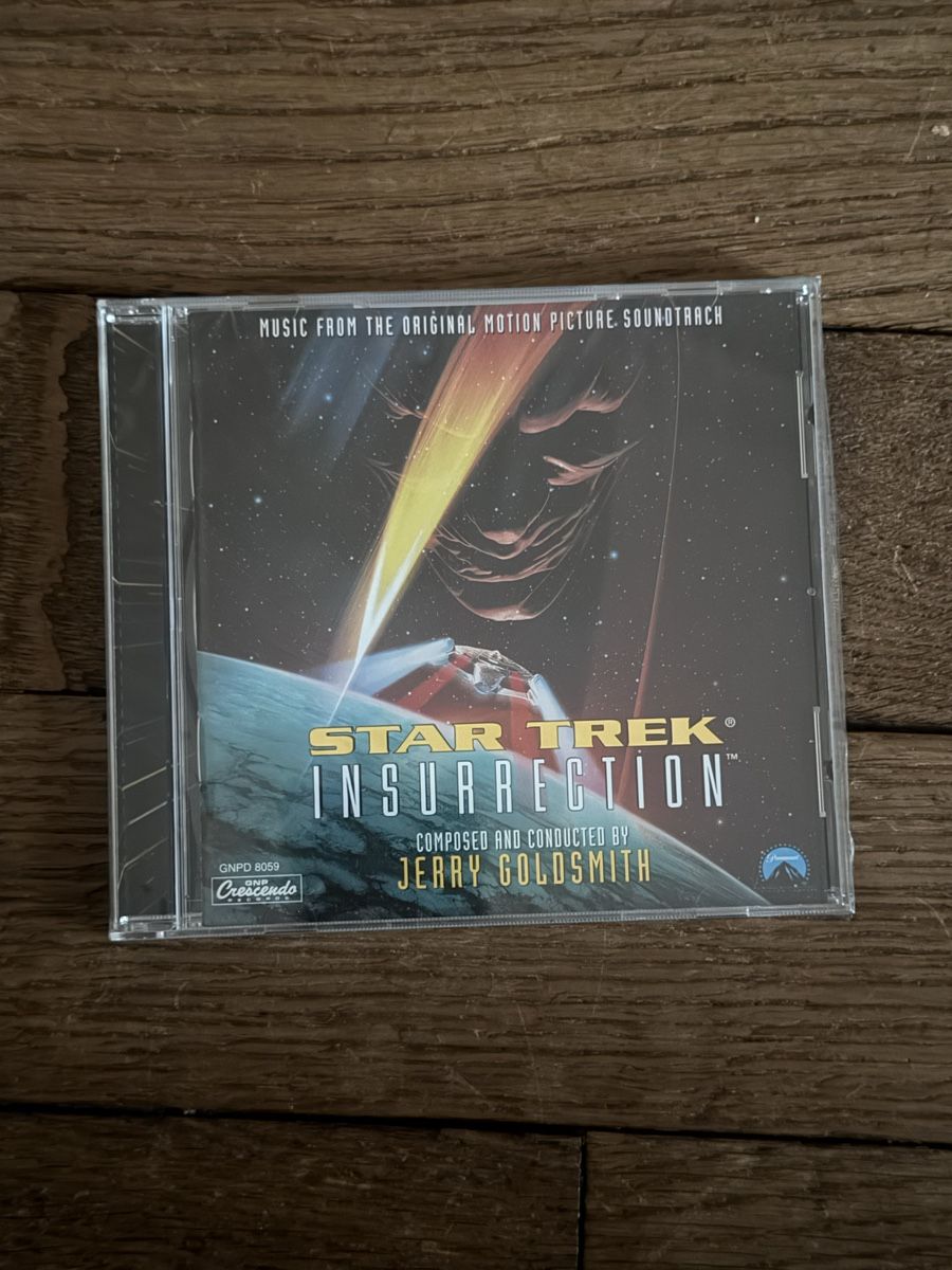 CD: Bande Son Star Trek Insurrection Jerry Goldsmith – Nuovo e nell'imballaggio originale da Basel venduto da Phil_503