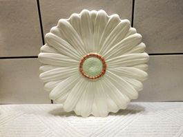 Früchteplatte, Blumenteller, Keramik, Ø 28cm, Randhöhe 2.5cm