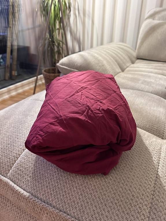 Biancheria da letto: Ikea Spannbettlaken weinrot – Usato da Luzern venduto da ste_m69n