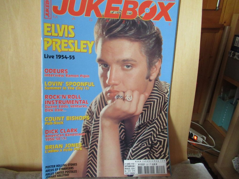 ELVIS PRESLEY - JUKEBOX Magazine de Septembre 2005 (Gebraucht) in Grône ...