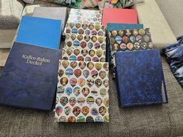 Grosse Sammlung Kaffeerahmdeckel - Nostalgie pur!