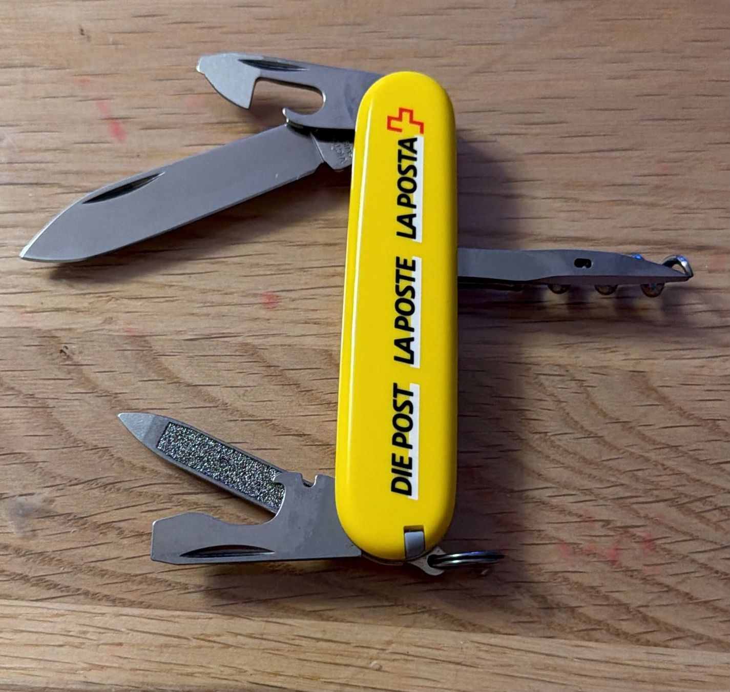 Victorinox Coltelli tascabile: VICTORINOX SACKMESSER DIE POST LA POSTE LA POSTA – Usato da Zürich venduto da Frei-Occasionen 2