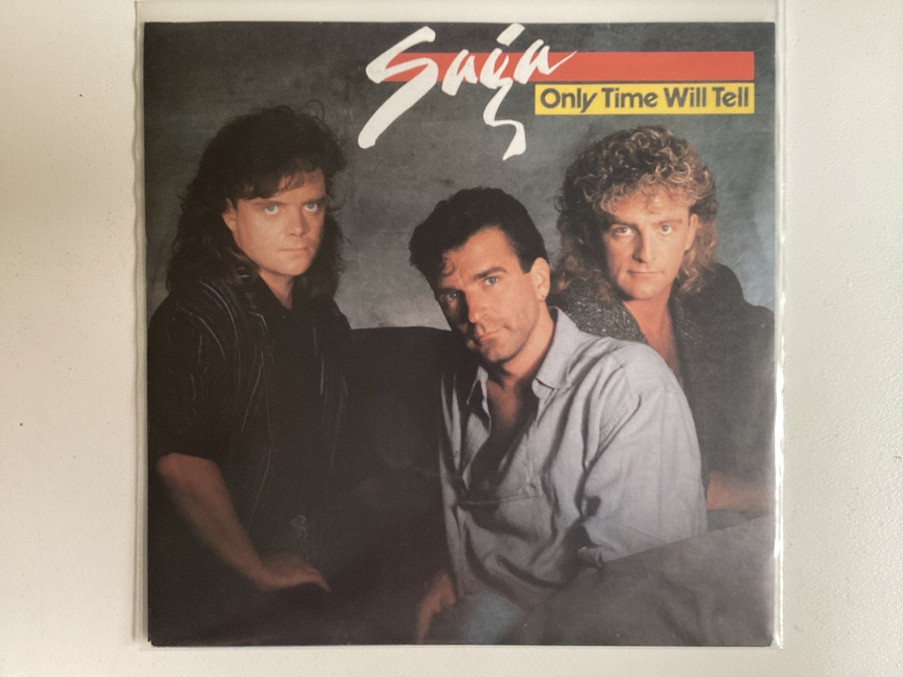 Dischi in vinile: Saga single - Only Time Will Tell / We’ve Been Here Before – Usato da Gutenswil venduto da Hamzian