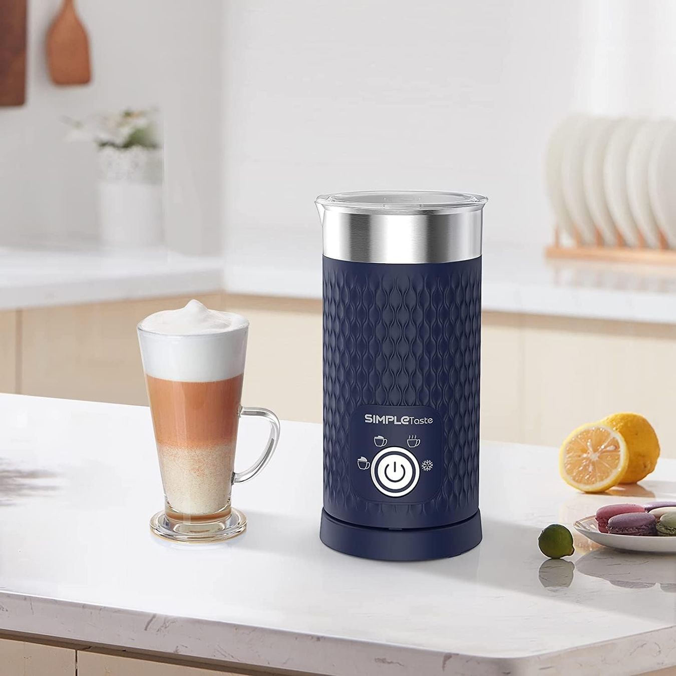 Elettrodomestici da cucina: Elektrischer Milchaufschäumer mit 4 Funktionen – Nuovo e nell'imballaggio originale da St. Gallen venduto da sch_zsz7 1