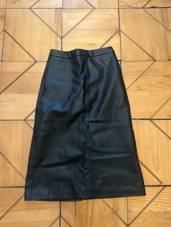 Faux Leather H&M Jupe