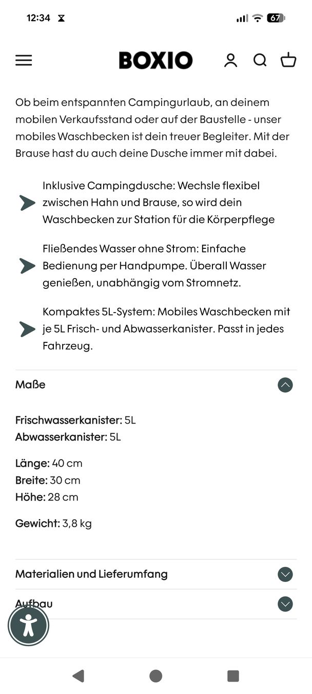 Lavabi & lavandini: Boxio Spülbecken mit Brause  – Usato da Beinwil am See venduto da Smini3 9