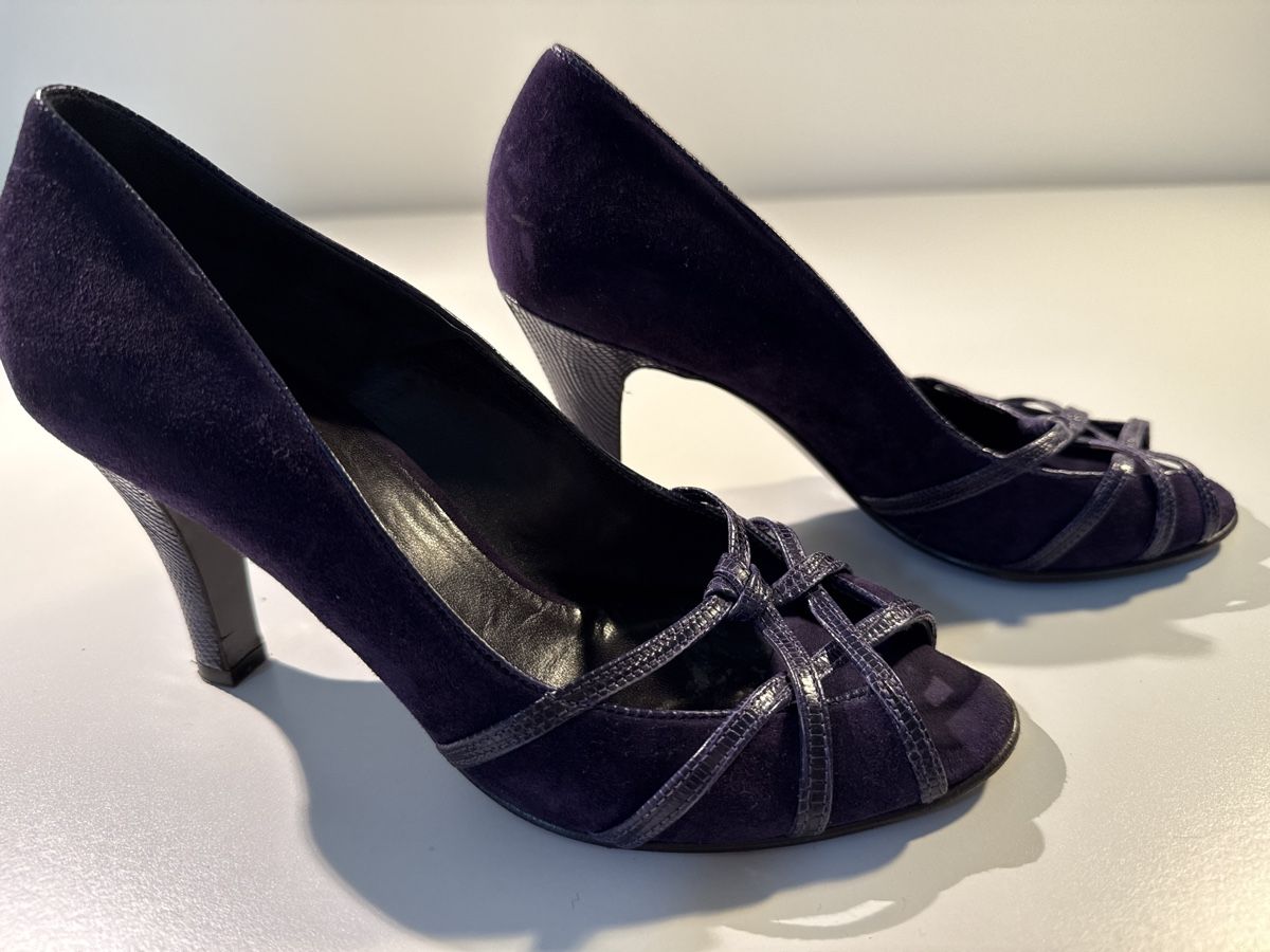 Bally Damenschuhe: Bally Pumps violett – Gebraucht aus Zürich von einkaufswagen 2