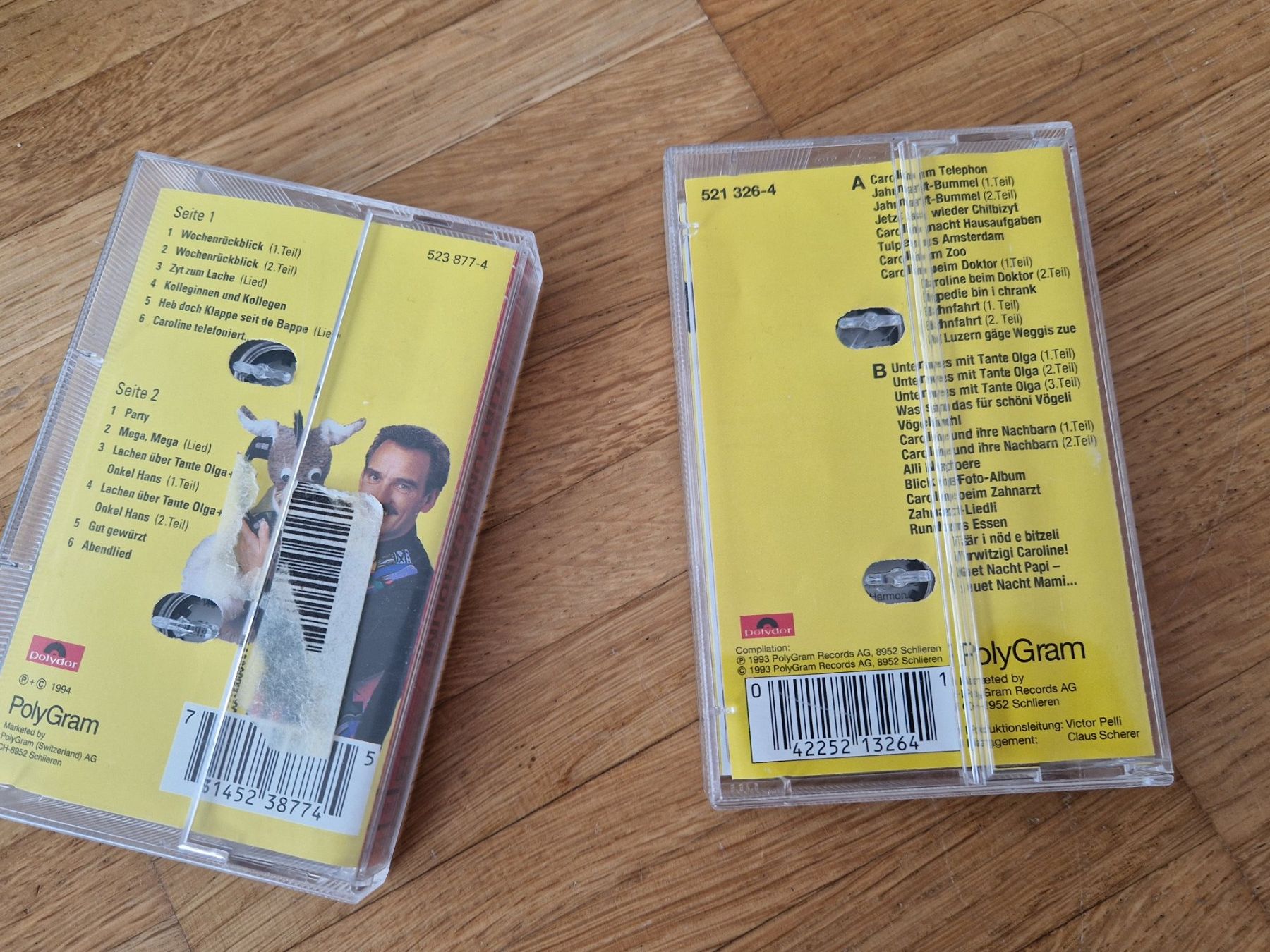 Musicassette: 2x Klibi und Caroline Kassetten – Usato da Zug venduto da oceans12 1
