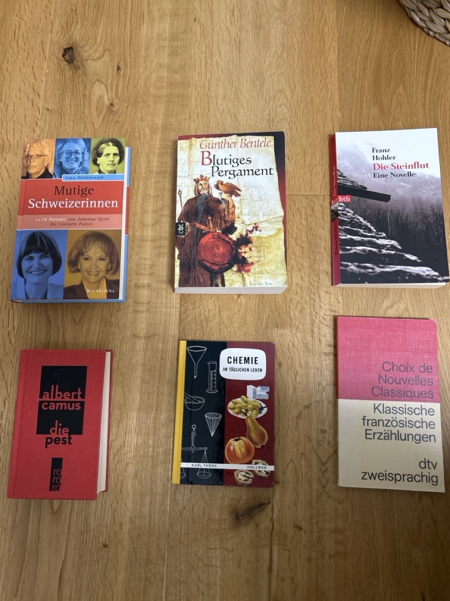 Bücher: 6 Bücher Top Zustand – Gebraucht aus Amlikon-Bissegg von Rahelbr5