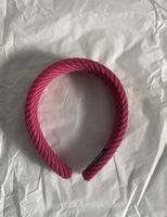 Haarreifen pink gestrickt neu