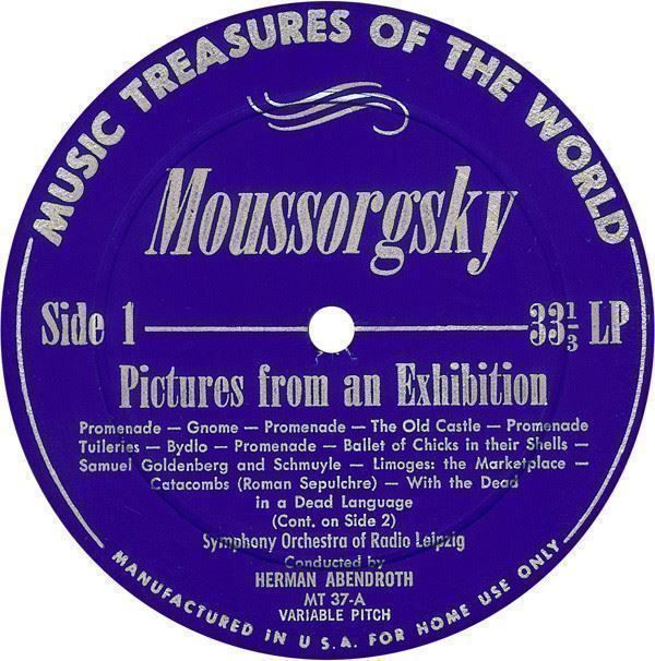 Dischi in vinile: Moussorgsky Stravinsky Pictrues Firebird – Usato da Genève venduto da Cockattoo 1