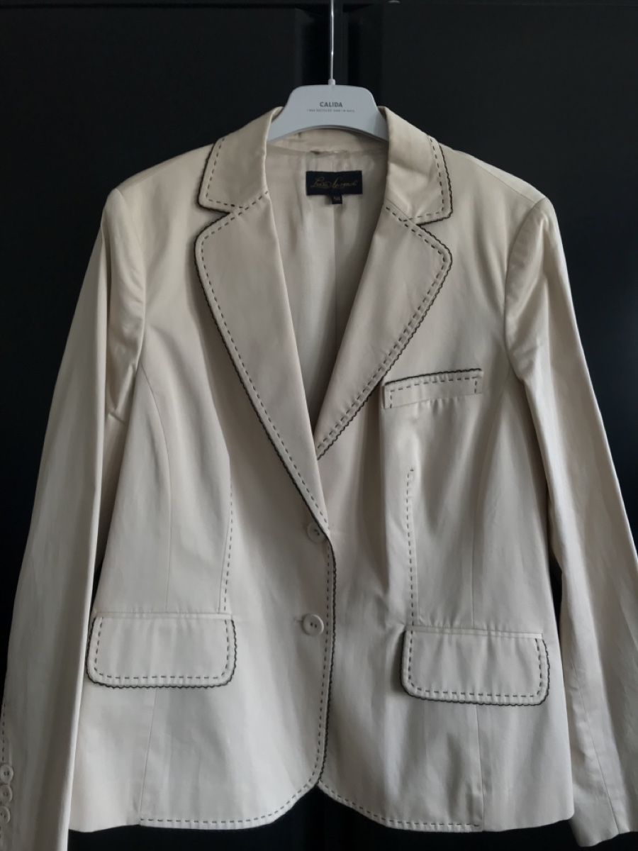 Giacche: Veste élégante Luisa Spagnoli, T50 IT, beige clair – Nuovo (secondo la descrizione) da Morges venduto da sandy069 2