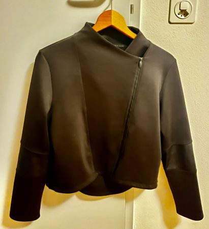 PUMA TRAINING Damen Moto Jacket-Schwarz