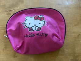 Kosmetiktasche Hello Kitty pink mit Reissverschluss
