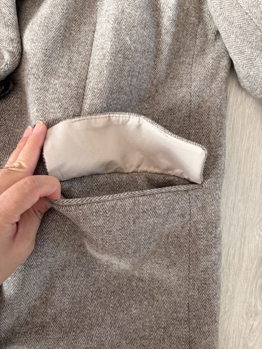 Zara Giacche: Zara Blazer, herringbone pattern, with wool, size XS, new – Nuovo e nell'imballaggio originale da Onex venduto da jinakimmy 4
