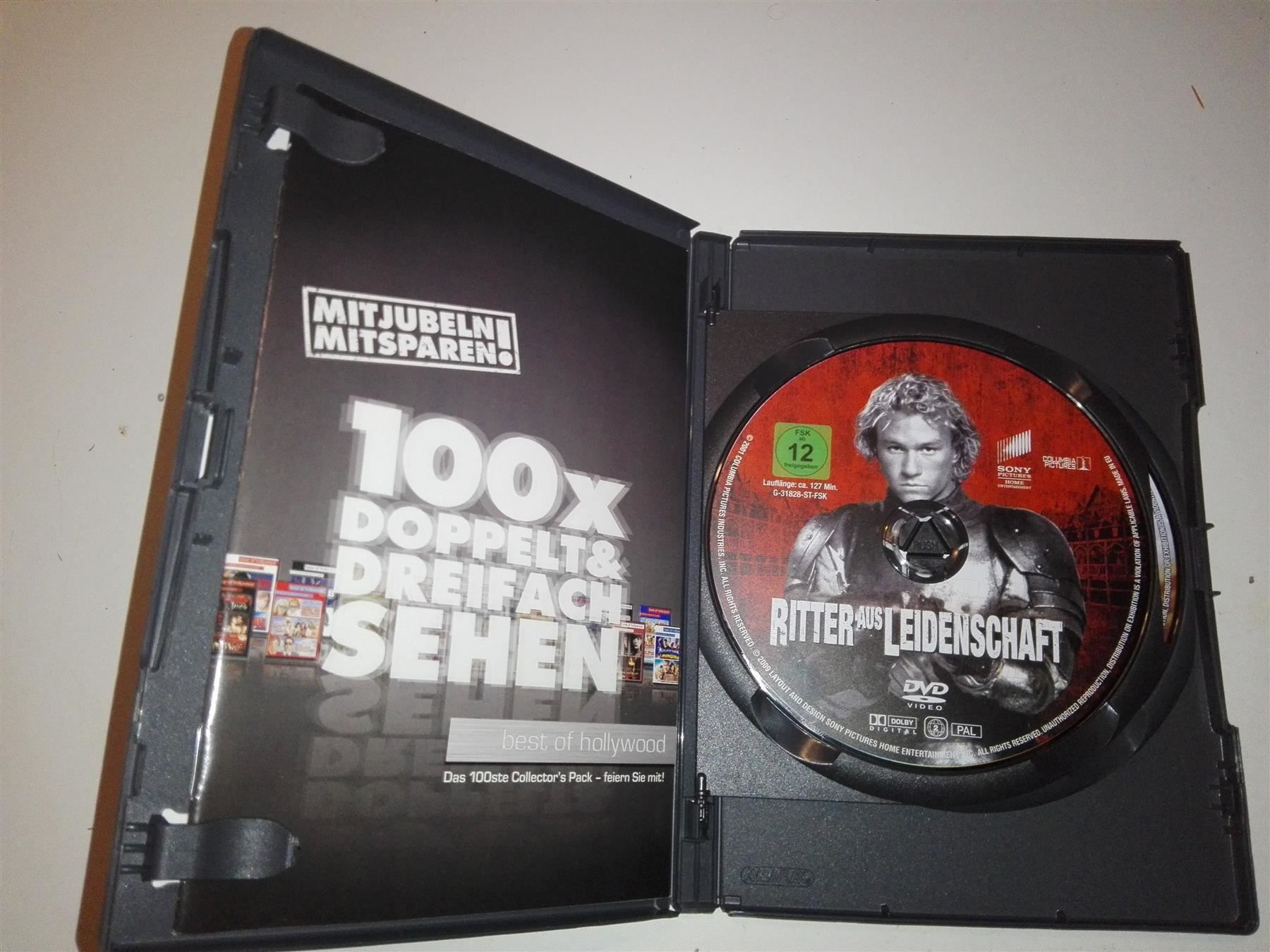 Tutti i DVDs: Ritter aus Leidenschaft & Der Patriot – Usato da St.Gallen venduto da elk2023 1