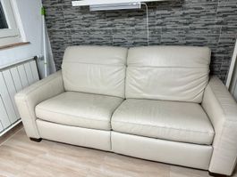 Leder Bettsofa