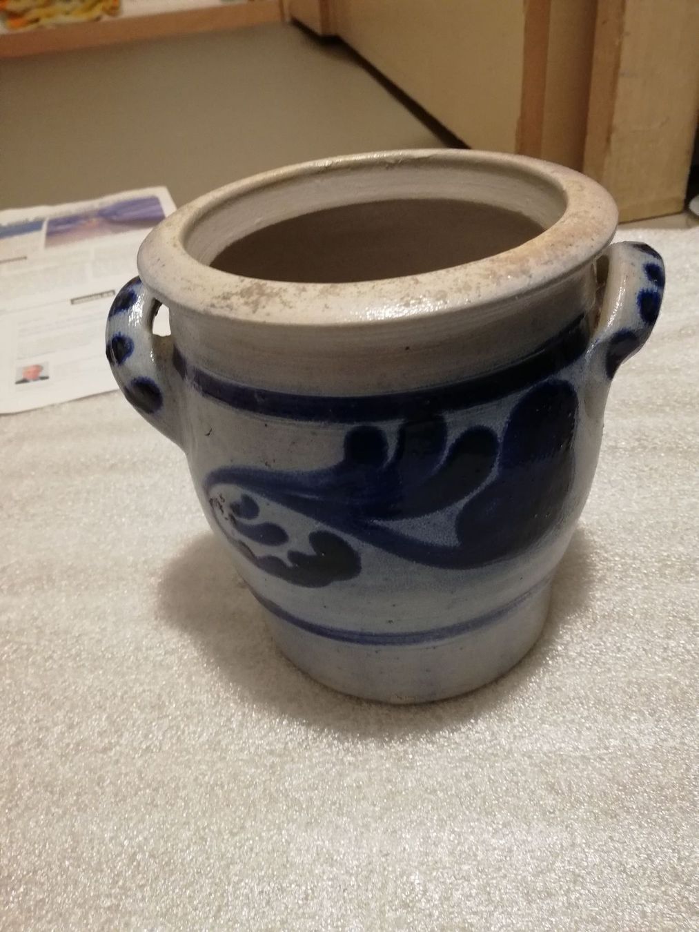 Vasi & Recipienti: Vase / Topf mit Malereien – Usato da Zuerich venduto da lichti 1