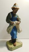 Holzskulptur Figur Holz geschnitze Figur  32 cm hoch 12 cm