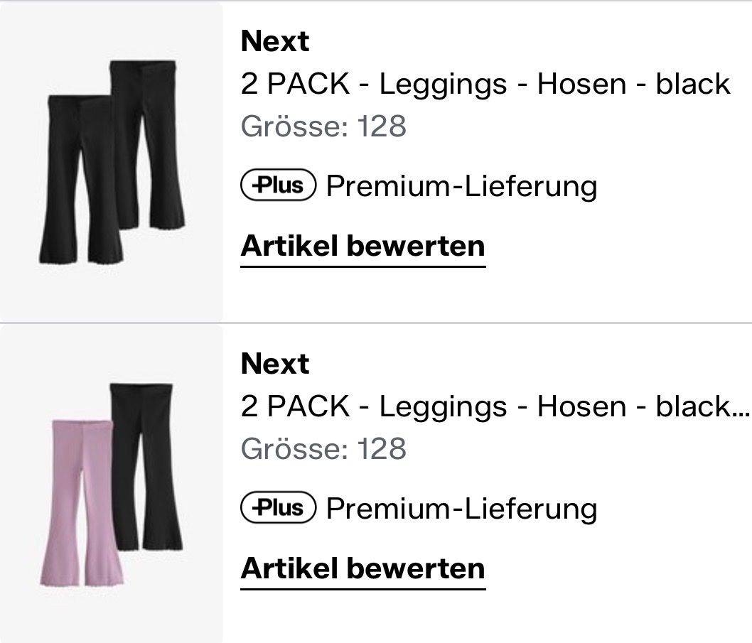 Next Strumpfhosen & Leggings: Leggings von Next – Gebraucht aus Leuggern von Judith123456 1