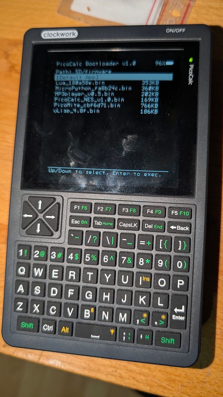 PDAs: ClockworkPi PicoCalc Handheld inkl. Raspberry Pi Pico H & 3D – Gebraucht aus Adlikon b. Regensdorf von exoticatom