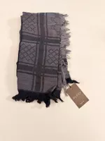 Original Gucci Schal, Grau, Neu mit Etikett