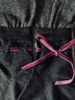 Damen Kniestrümpfe Schwarz-grau Grösse One Size NEU