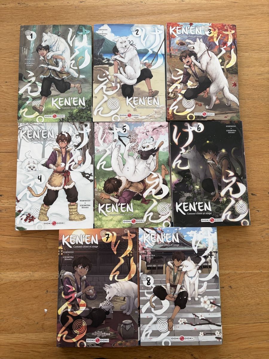 Comics: Mangas Ken'en série de 1 à 8 – Gebraucht aus Echallens von leo_dk2d