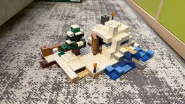 Lego Minecraft / Das Versteck im Schnee