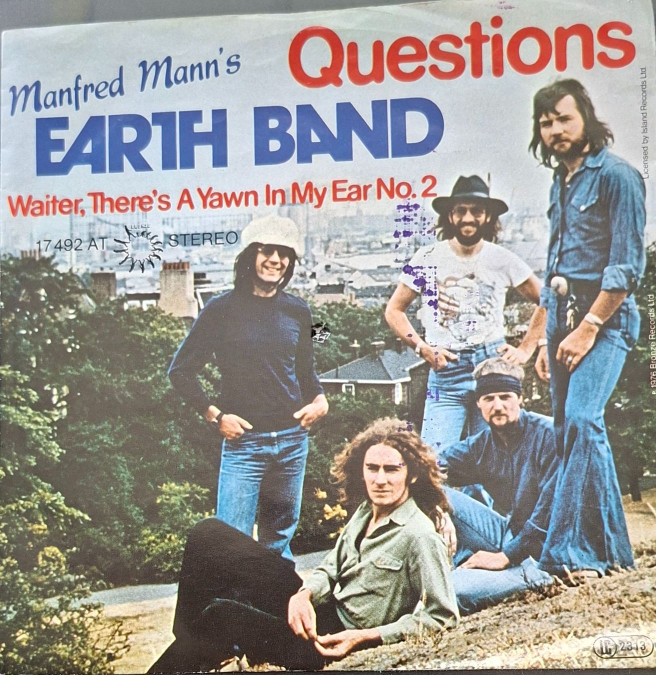Dischi in vinile: Vinyl-Single Manfred Mann - Questions – Usato da Langenthal venduto da Modo39