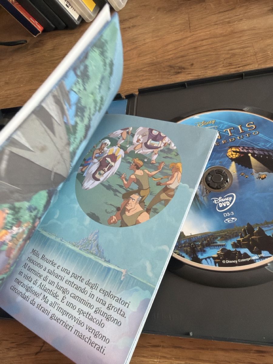 Tutti i DVDs: Disney Atlantis DVD "L'Impero Perduto" – Usato da Lugano venduto da bad_2t9b 4