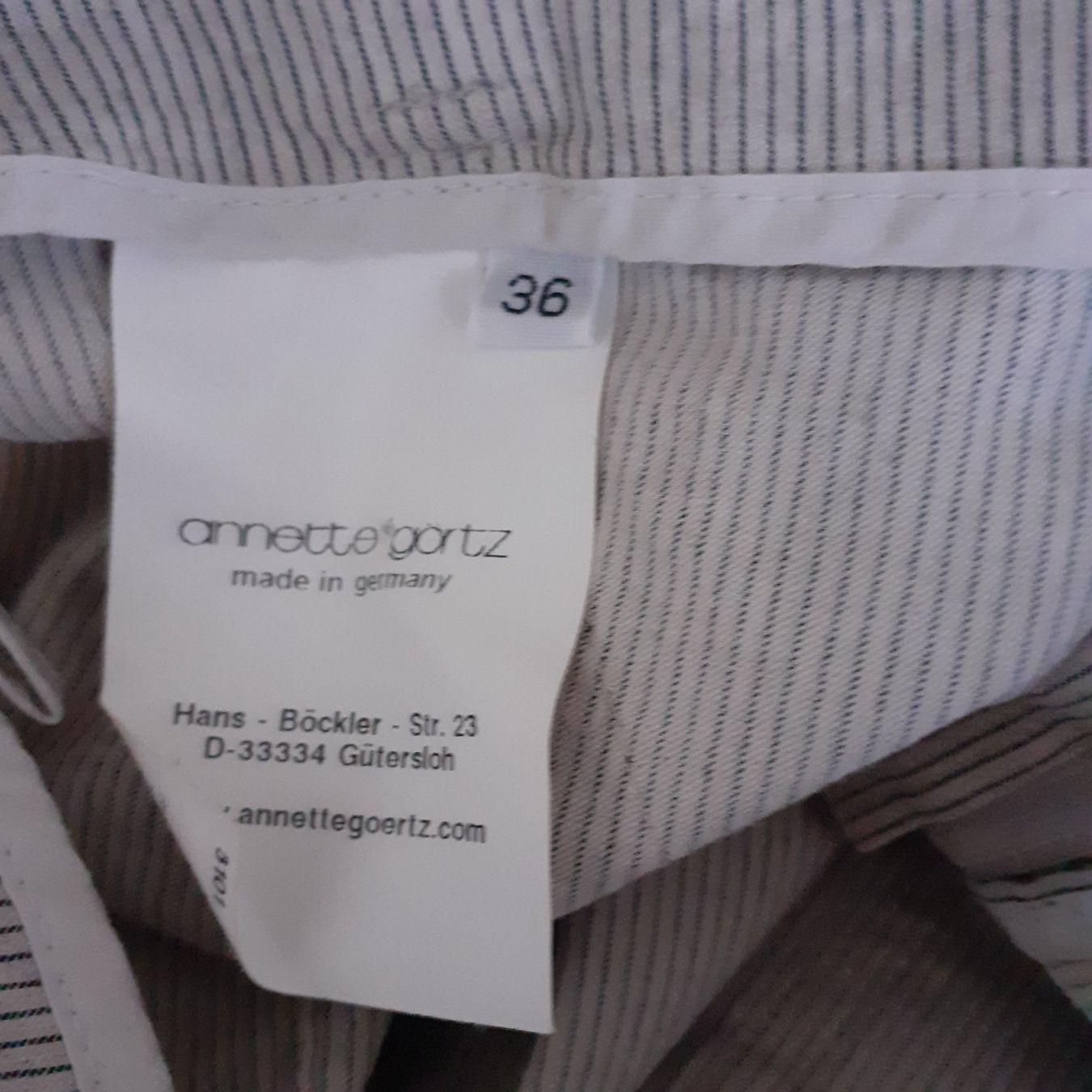 Annette Görtz Pantaloni: Annette Göertz Hose, 36 – Usato da Bern venduto da Solarsystem 8