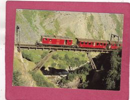 Furka Oberalp Bahn Steffenbach Brücke HGe 4/4