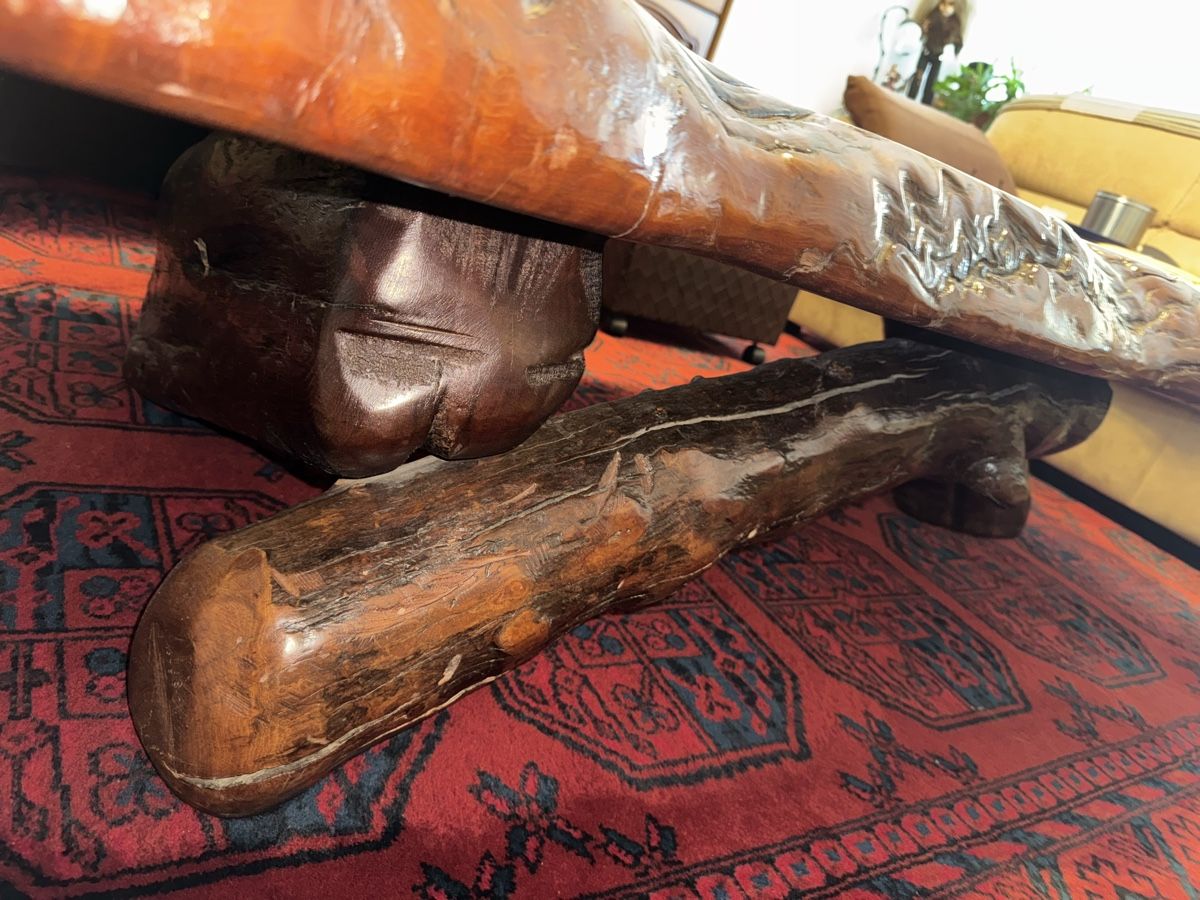 Tavoli: Couchtisch aus einer Massivholz-Baumscheibe – Usato da Gelterkinden venduto da seb_8jzy 3
