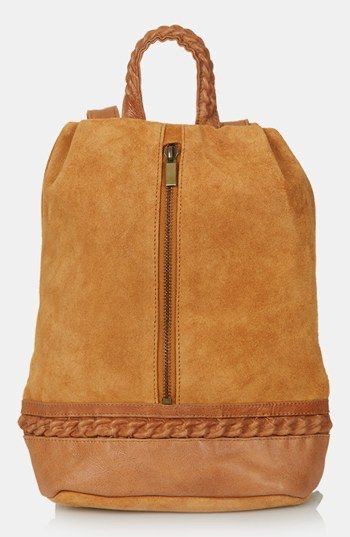 Rucksäcke: Sac à dos Topshop Real Leather en daim – Gebraucht aus Geneve von Margot_22 4