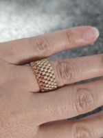 ✨ Bague Tissée en Perles Miyuki ✨ Un éclat discret