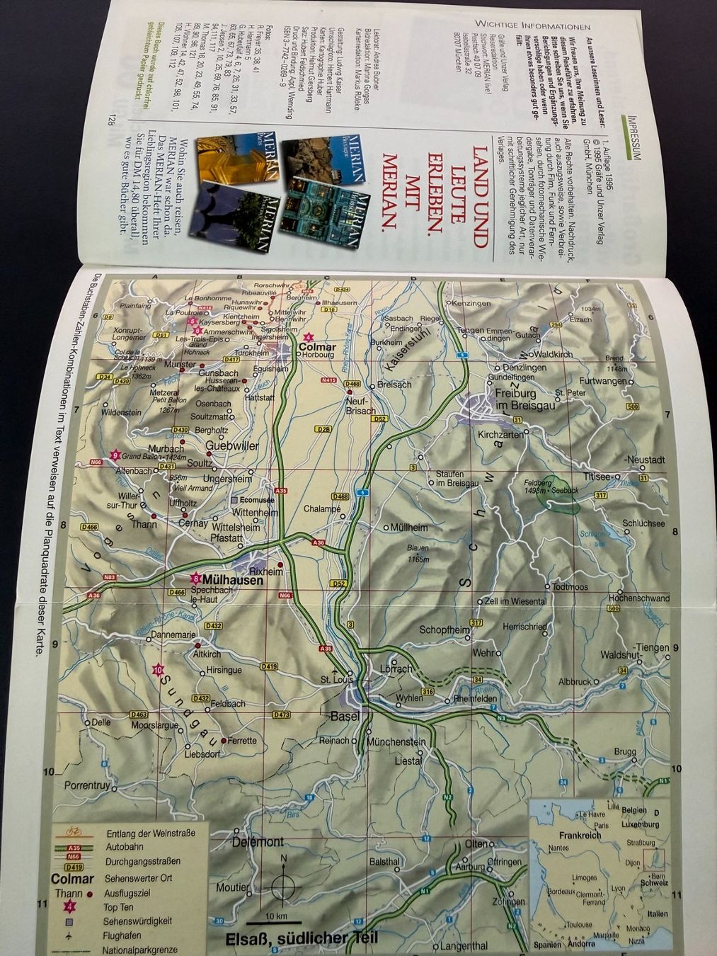 Libri: Reiseführer Elsass - Merian Live! – Usato da Rothenburg venduto da Patri00 2