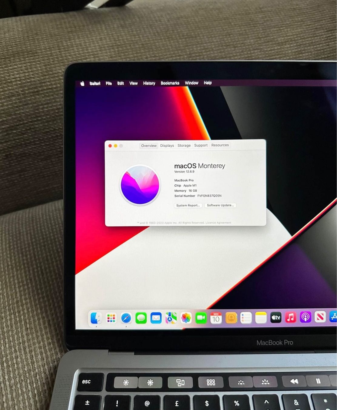 Apple Notebooks: Apple MacBook Pro 2020 M1 13“ – Gebraucht aus Lausanne von  5