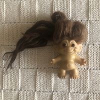 Troll DAM vintage à cheveux bruns - Objet de collection