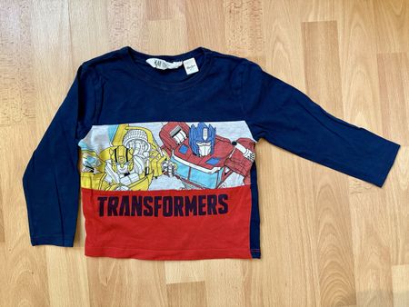 T-shirts (2x) Transformers taille 92
